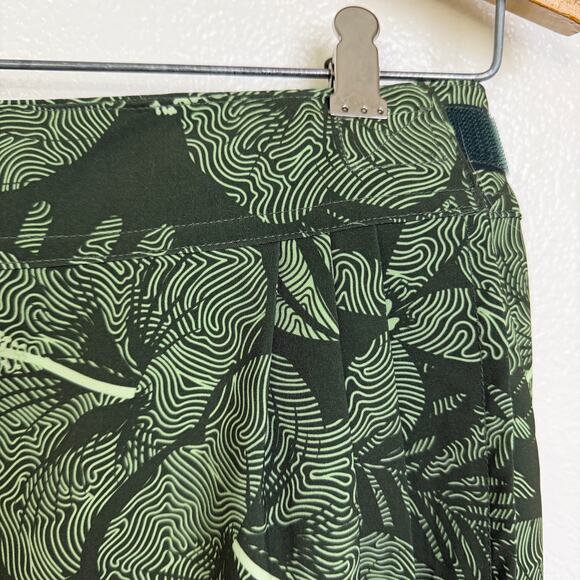 Ripskirt Hawaii Length 3 Small Wrap Skirt Green Floral Beach Quick Dry Tropical - Picture 4 of 9